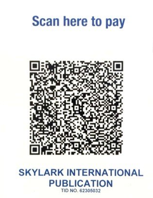 Skylark Publication UPI QR Code